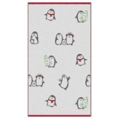 Fusion Penguins 100% Cotton Jacquard Hand Towel Pair 6 Fusion Penguins 100% Cotton Jacquard Hand Towel Pair -Allure Sales Store 1 1810d708 9590 44be 88b6 5b1560b3d79f