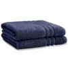 Zero Twist Navy 2 Piece Bath Sheet Towel Set 1 Zero Twist Navy 2 Piece Bath Sheet Towel Set -Allure Sales Store 1 1b744a42 296a 4864 8588 778670474e54