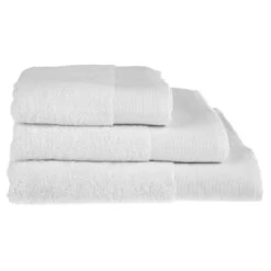 Allure Marlborough Anti-Bacterial Bamboo Towels White