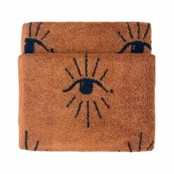 Furn Theia Abstract Eye 100% Cotton Towels Pecan -Allure Sales Store 1 2f9baa53 b5f8 4a49 8cfc 1df2b2a92d38