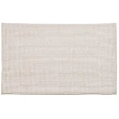 Bobble Textured Bath Mat Cream