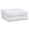 Zero Twist White 2 Piece Bath Sheet Towel Set 2 Zero Twist White 2 Piece Bath Sheet Towel Set -Allure Sales Store 1 f4855ec2 a46c 4693 b7c2 c337f9d4127d