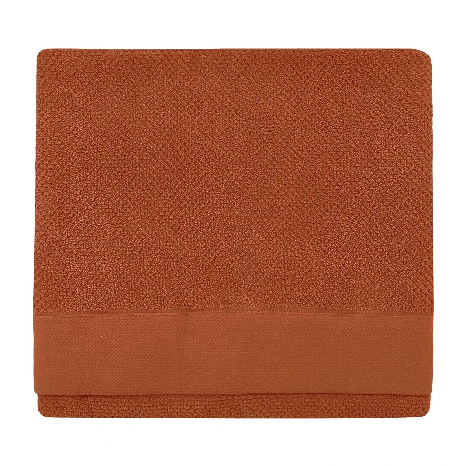 Furn Textured Weave 100% Cotton Towels Pecan 6 Furn Textured Weave 100% Cotton Towels Pecan - Image 4