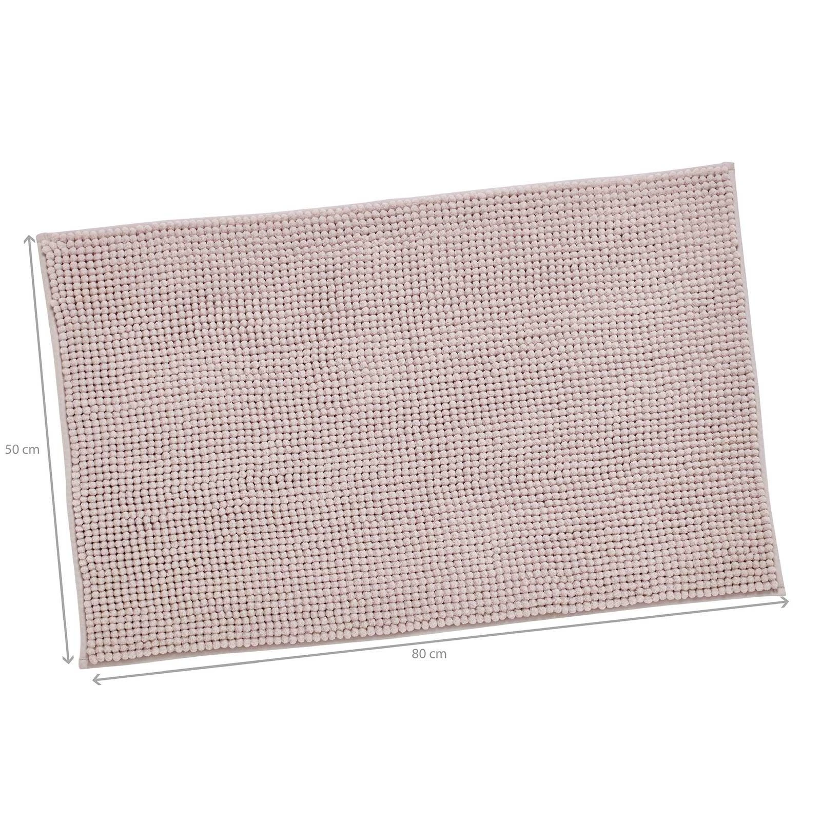 Bobble Textured Bath Mat Natural 4 Bobble Textured Bath Mat Natural - Image 2