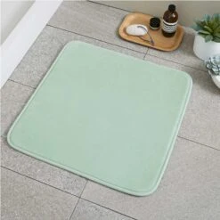 Anti-Bacterial Memory Foam Shower Mat Sage