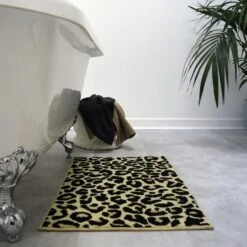 Allure Leopard Print Non-Slip Bath Mat Brown 9 Allure Leopard Print Non-Slip Bath Mat Brown -Allure Sales Store 2 ca34bfd4 4a7a 4e03 99d6 92ec79d84817