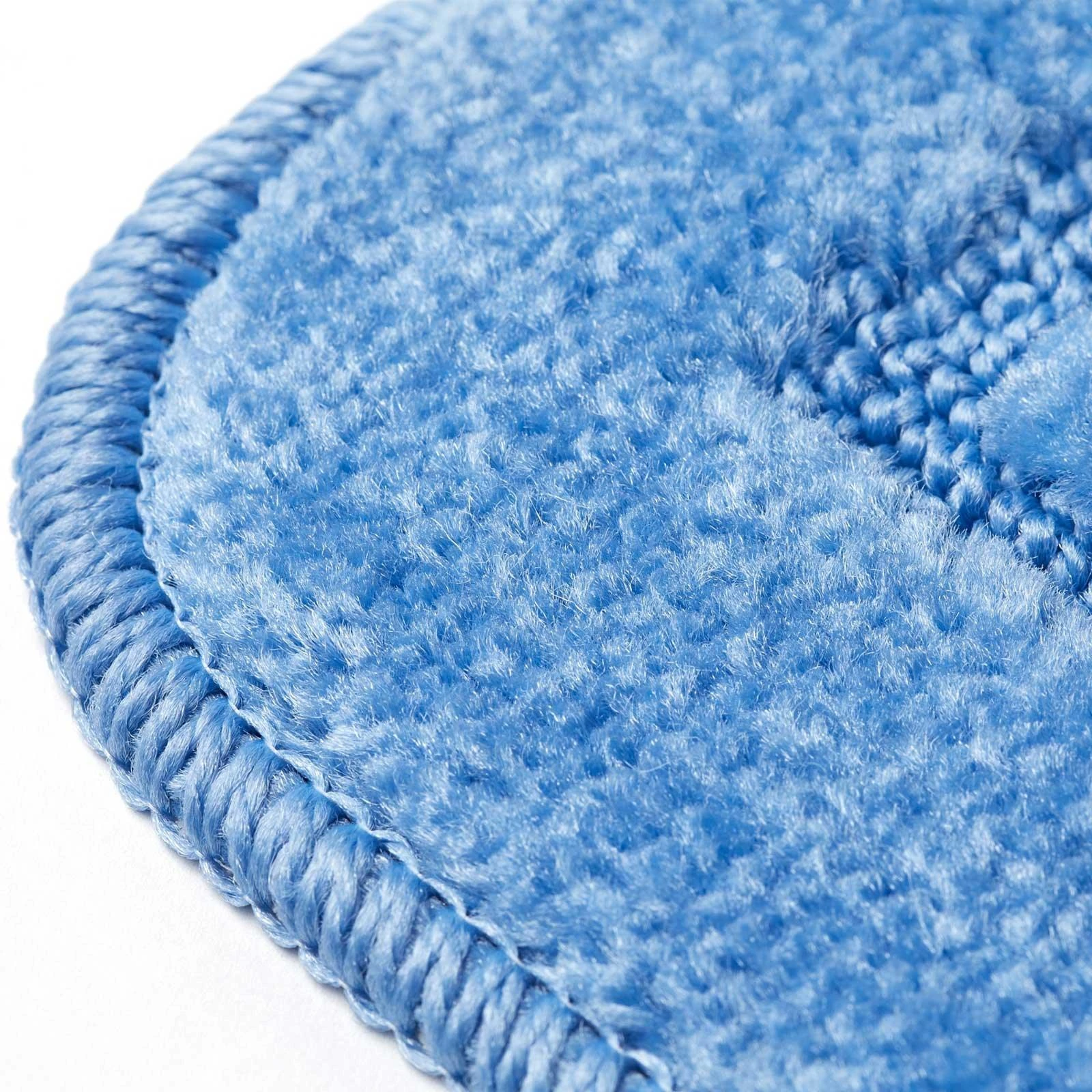 Orkney Non-Slip Bath & Pedestal Mat Set Blue 5 Orkney Non-Slip Bath & Pedestal Mat Set Blue - Image 3