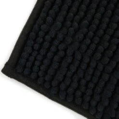 Noodle Non-Slip Chenille Bath Mat Black 9 Noodle Non-Slip Chenille Bath Mat Black -Allure Sales Store 2 f206b433 d324 4b39 a172 fe20db58ada2