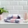 Fusion Hendra 100% Cotton Jacquard Towel Pink & Grey 2 Fusion Hendra 100% Cotton Jacquard Towel Pink & Grey -Allure Sales Store 3 10960105 c48a 454c 9c77 76660fb9548b