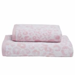 Fusion Animal Print 100% Cotton Jacquard Towel Blush -Allure Sales Store 3 577bec7f f89b 4a7e bce1 efcd2e8fbede
