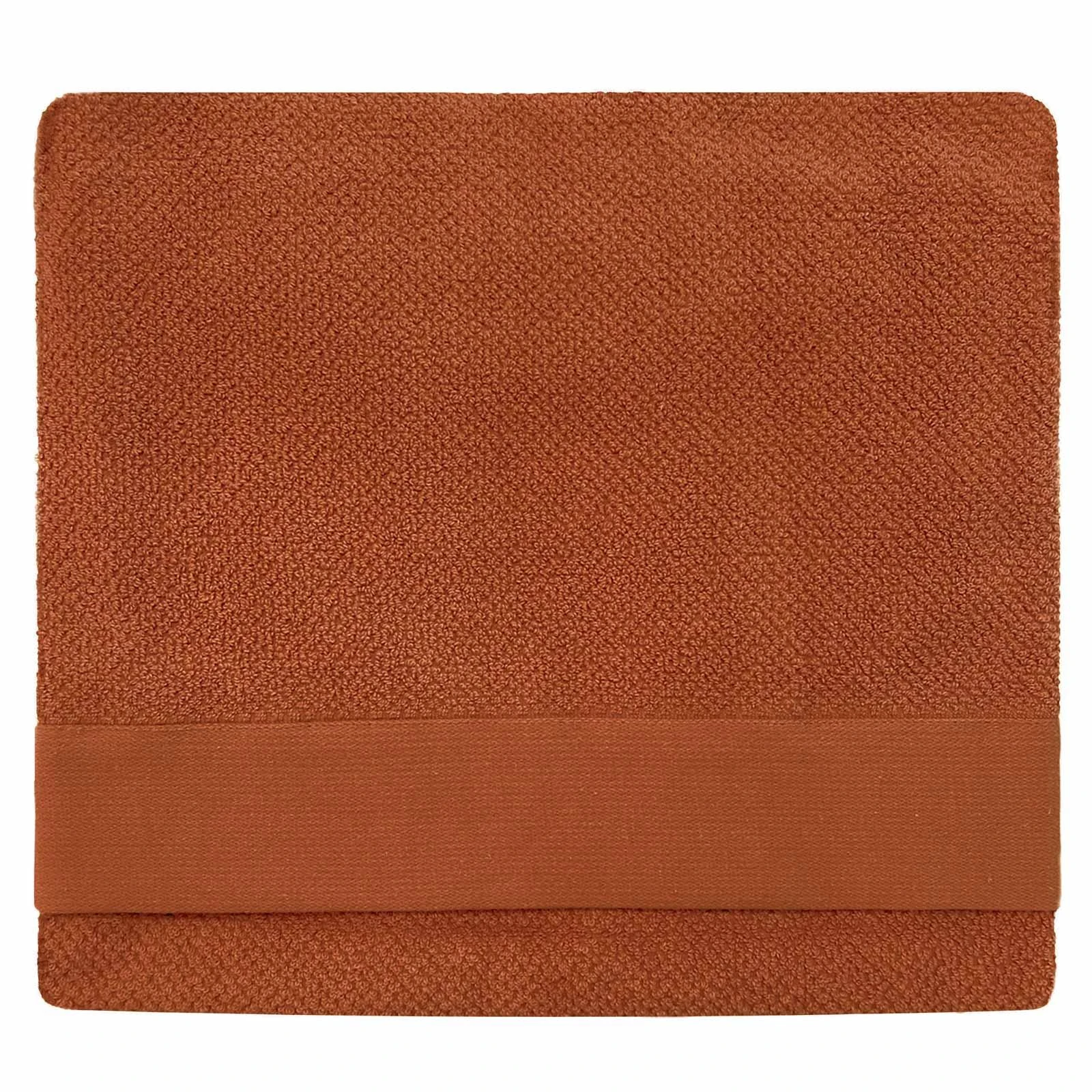 Furn Textured Weave 100% Cotton Towels Pecan 7 Furn Textured Weave 100% Cotton Towels Pecan - Image 5