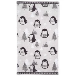 Cosy Penguin Christmas Bath Towel Pair Grey 8 Cosy Penguin Christmas Bath Towel Pair Grey -Allure Sales Store 3 91f622a1 386a 41f0 bd3c 693ee147fa1b