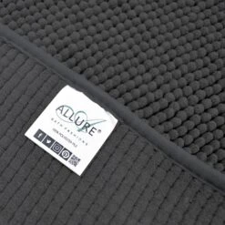 Allure Supersoft Chenille Bath & Pedestal Mat Set Charcoal 9 Allure Supersoft Chenille Bath & Pedestal Mat Set Charcoal -Allure Sales Store 3 c0d7d2f7 de14 477e b0fc ba8238a97f0c