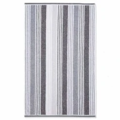 Kelso Stripe 100% Cotton Towel Charcoal Grey -Allure Sales Store 4 2363a3a6 bad9 483e 9829 7cb6980973a1