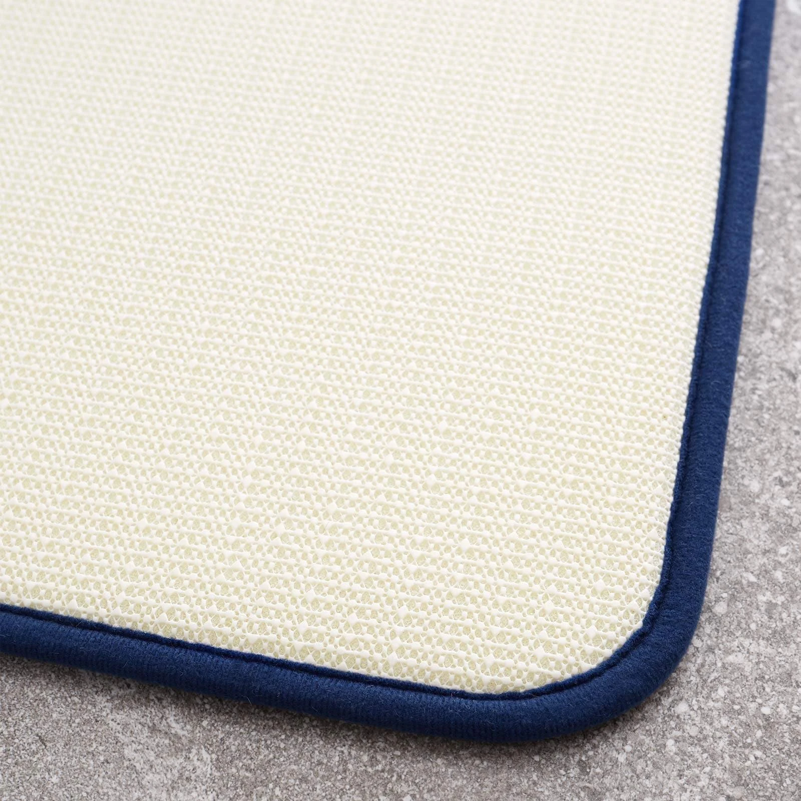 Anti-Bacterial Memory Foam Shower Mat Navy 5 Anti-Bacterial Memory Foam Shower Mat Navy - Image 3