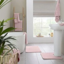 Antibacterial 100% Cotton Bathroom Towels Pink 11 Antibacterial 100% Cotton Bathroom Towels Pink -Allure Sales Store 4 688e66d8 2cab 4b35 887d 4c92c6c25965