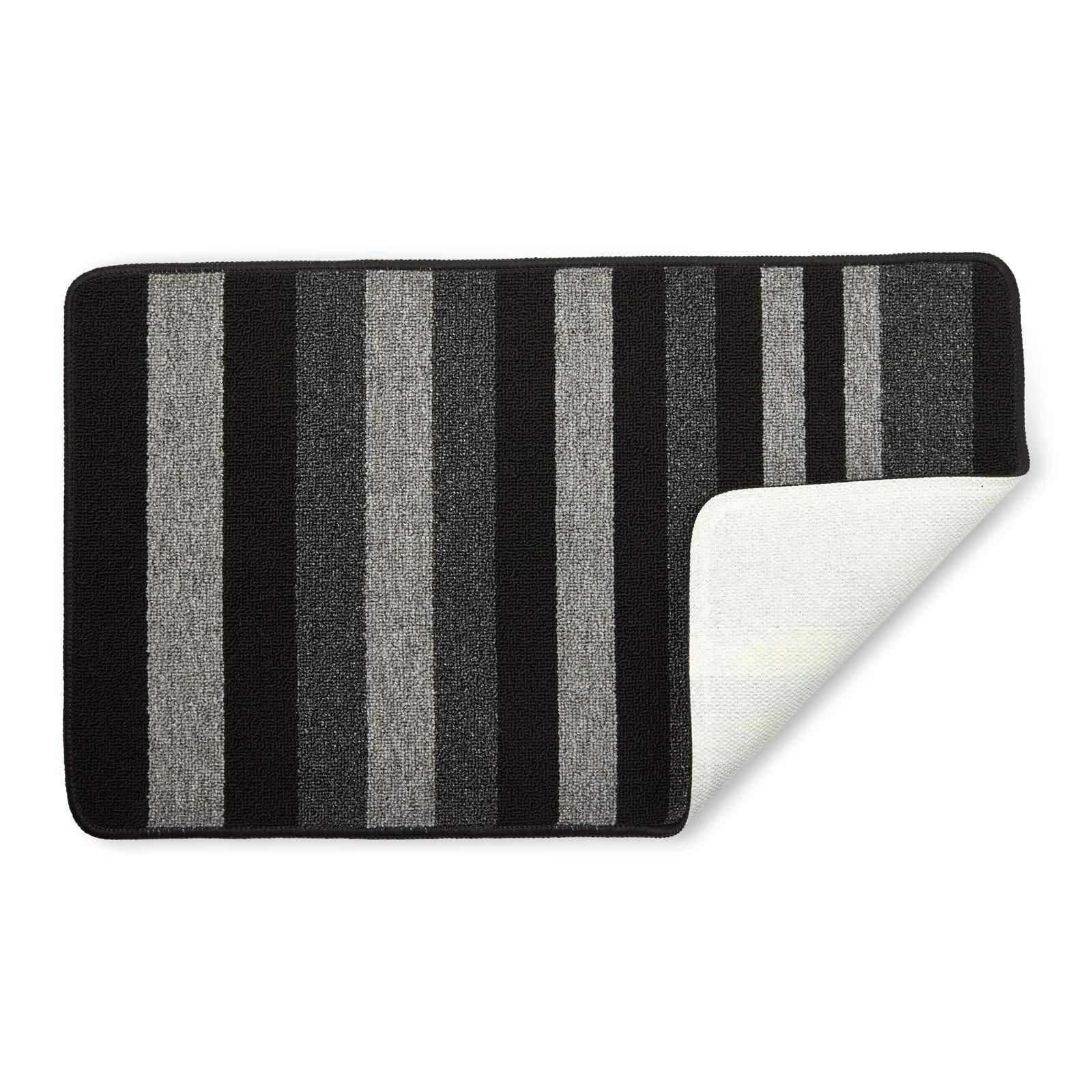 Jersey Non-Slip Bath & Pedestal Mat Set Grey 6 Jersey Non-Slip Bath & Pedestal Mat Set Grey - Image 4