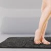 Noodle Non-Slip Chenille Bath Mat Black 1 Noodle Non-Slip Chenille Bath Mat Black -Allure Sales Store 5 b852a128 05da 437f 9e3b 3a74465e0d81