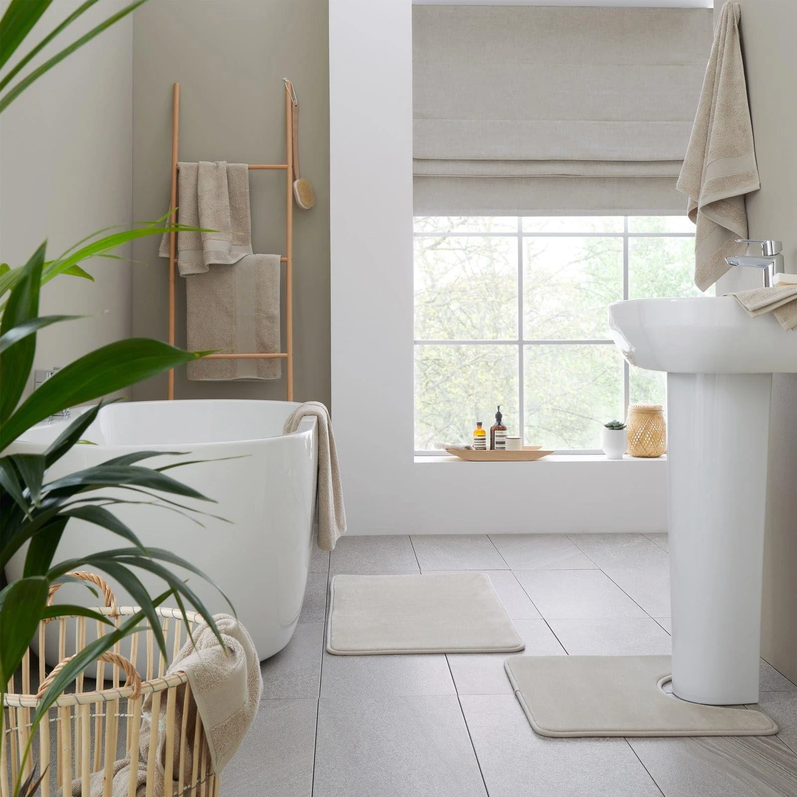 Anti-Bacterial Cotton 2 Pack Natural Face Cloth Pair 6 Anti-Bacterial Cotton 2 Pack Natural Face Cloth Pair - Image 4