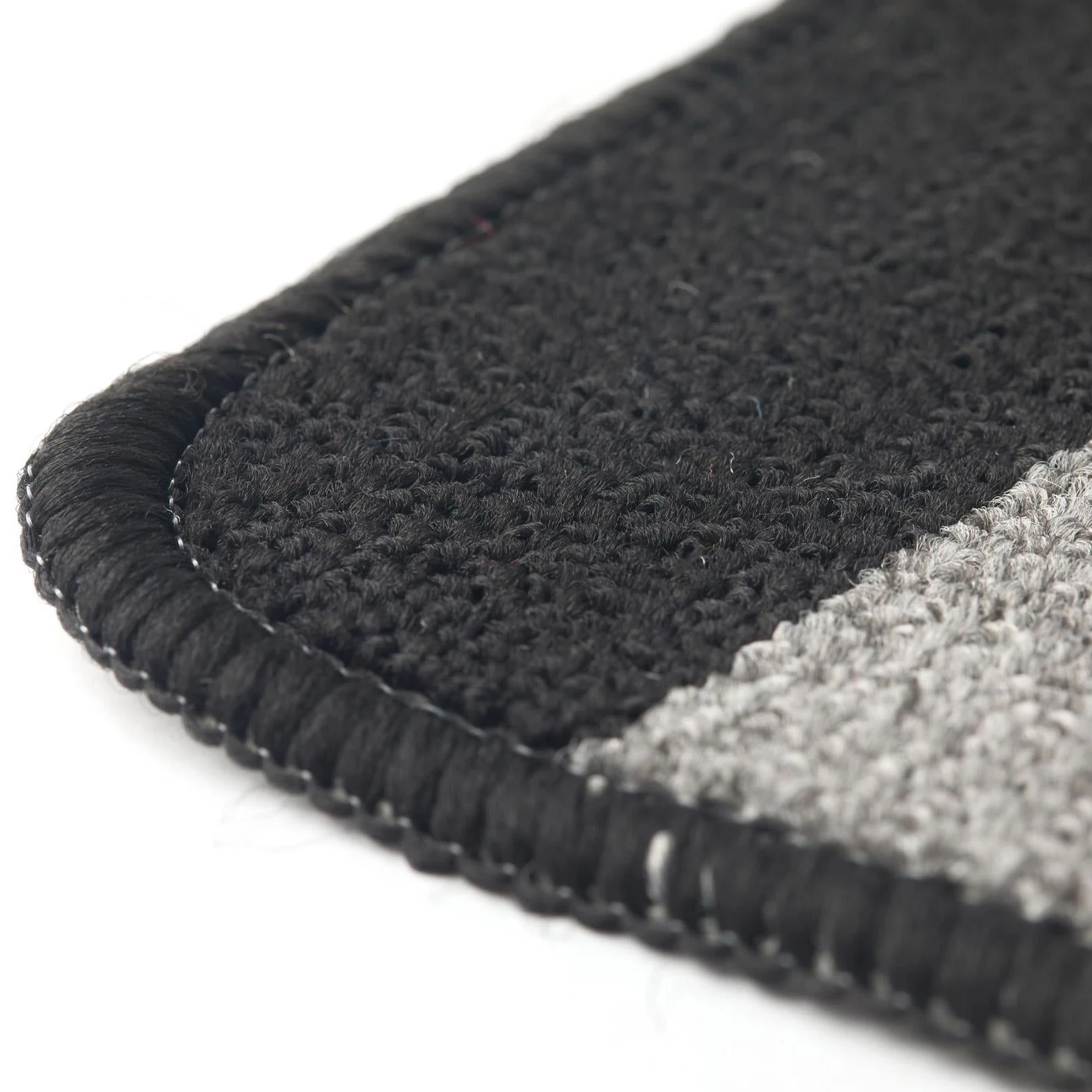 Jersey Non-Slip Bath & Pedestal Mat Set Grey 5 Jersey Non-Slip Bath & Pedestal Mat Set Grey - Image 3