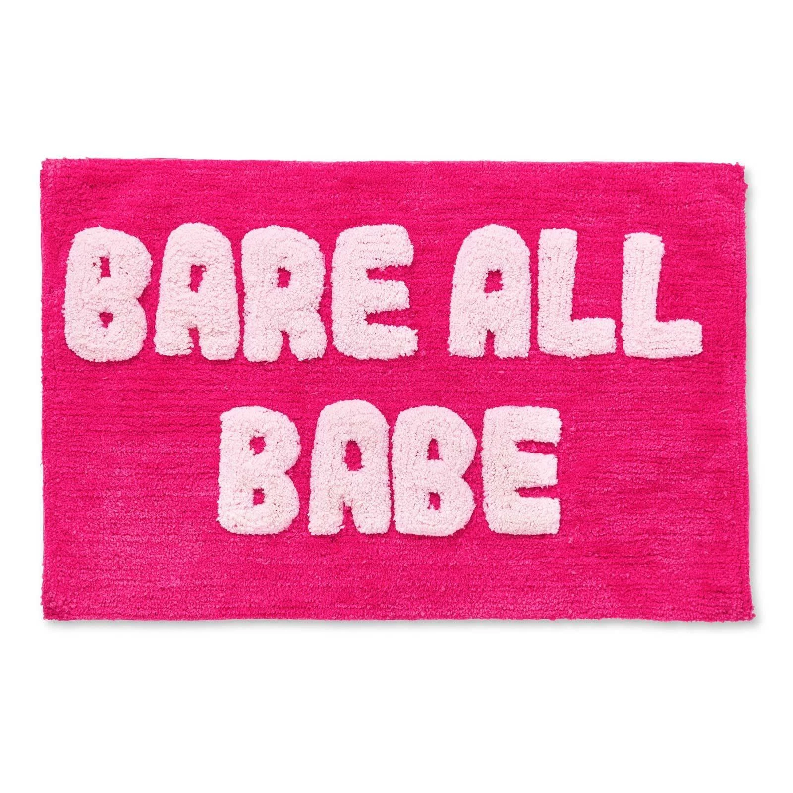 Bare All Babe Bath Mat Pink 5 Bare All Babe Bath Mat Pink - Image 3
