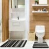 Jersey Non-Slip Bath & Pedestal Mat Set Grey 2 Jersey Non-Slip Bath & Pedestal Mat Set Grey -Allure Sales Store 7ba14f25 5212 4362 aeea 022600f815b8