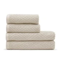 Diamond Geo Sculpted 4 Piece Towel Bale Natural 11 Diamond Geo Sculpted 4 Piece Towel Bale Natural -Allure Sales Store ac4f626b 7fb3 4f6c b5e4 9662f1af6e8b