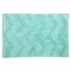 Ideal Chevron 100% Cotton Bath Mat Aqua 1 Ideal Chevron 100% Cotton Bath Mat Aqua -Allure Sales Store aqua 1 23e9f79e 1992 45ae bd58 e870675afc15