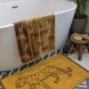 Furn Leopard Animal Cotton Jacquard Towels Gold 2 Furn Leopard Animal Cotton Jacquard Towels Gold -Allure Sales Store bath 3 f0907b2c b8fa 45f1 a9f8 21c7bd581608
