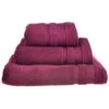 Allure Luxury Zero Twist Egyptian Cotton Towel Beetroot