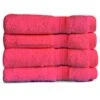 Allure Zero Twist Cerise Egyptian Cotton 4 Piece Face Cloth Set -Allure Sales Store cerise 1 8462b1dc 0d80 4ac2 aed7 46e11b2a4d30