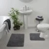 Allure Luxury Microfibre Non-Slip Bath Mat Charcoal 2 Allure Luxury Microfibre Non-Slip Bath Mat Charcoal -Allure Sales Store charcoal 4 05a1e630 6fd7 41da bd0b 9c0072b74950