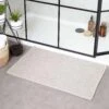 Loft Woven Loop Cotton Bath Mat Dove 1 Loft Woven Loop Cotton Bath Mat Dove -Allure Sales Store dove 2
