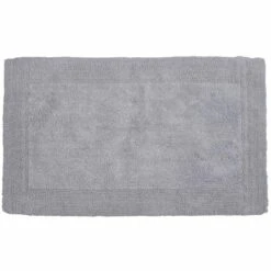 Allure Elegance Large 100% Cotton Bath Mat Dove Grey