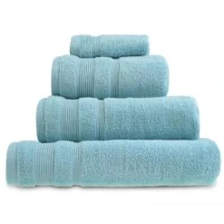 Allure Super Soft Zero Twist Duck Egg 100% Egyptian Cotton Towels