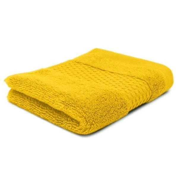 Ideal Moffat Yellow 100% Cotton Zero Twist Towels 4 Ideal Moffat Yellow 100% Cotton Zero Twist Towels - Image 2