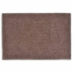 Allure Supersoft Chenille Non-Slip Bath Mat Mocha