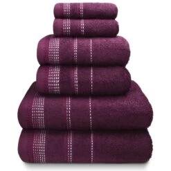 Berkley Mulberry 6 Piece Towel Bale Set
