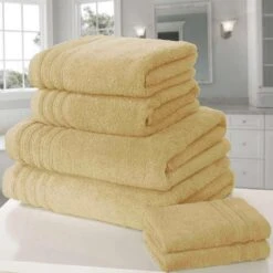 So Soft Ochre 6 Piece Towel Bale Set