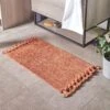 Ribbed Tassel Cotton Bath Mat Pecan -Allure Sales Store pecan 2 1c874db2 45a8 4bd0 8b5c 2a4ac9fbf11c