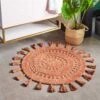 Circle Tassel Cotton Bath Mat Pecan 1 Circle Tassel Cotton Bath Mat Pecan -Allure Sales Store pecan 2 35ff69f0 0cb0 4eaf bb51 aa79416233b8