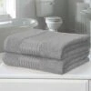 Windsor 100% Cotton Bath Sheet Pair Silver 2 Windsor 100% Cotton Bath Sheet Pair Silver -Allure Sales Store silver 2 17c350c6 1092 4229 8c5c a37b4ff6527c