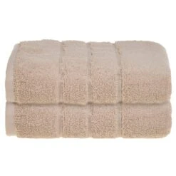 Allure Hotel Collection Luxury Combed Cotton Towel Stone