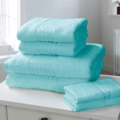 Windsor 100% Cotton 6 Piece Towel Bale Turquoise